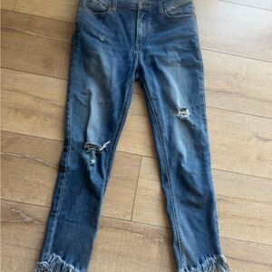 Free People Great Heights Frayed Skinny
Jeans Women's size 28